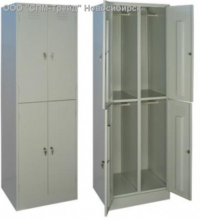 Шкаф для спортивных раздевалок и хранения ручной клади ШРМ–24 