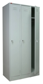 Шкаф для одежды металлический ШРМ–33 
