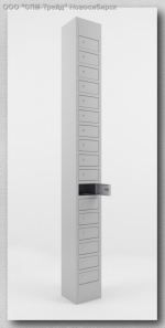 Шкаф ДЕПОЗИТНЫЙ металлический (ОСНОВНАЯ СЕКЦИЯ) для хранения мобильных телефонов 